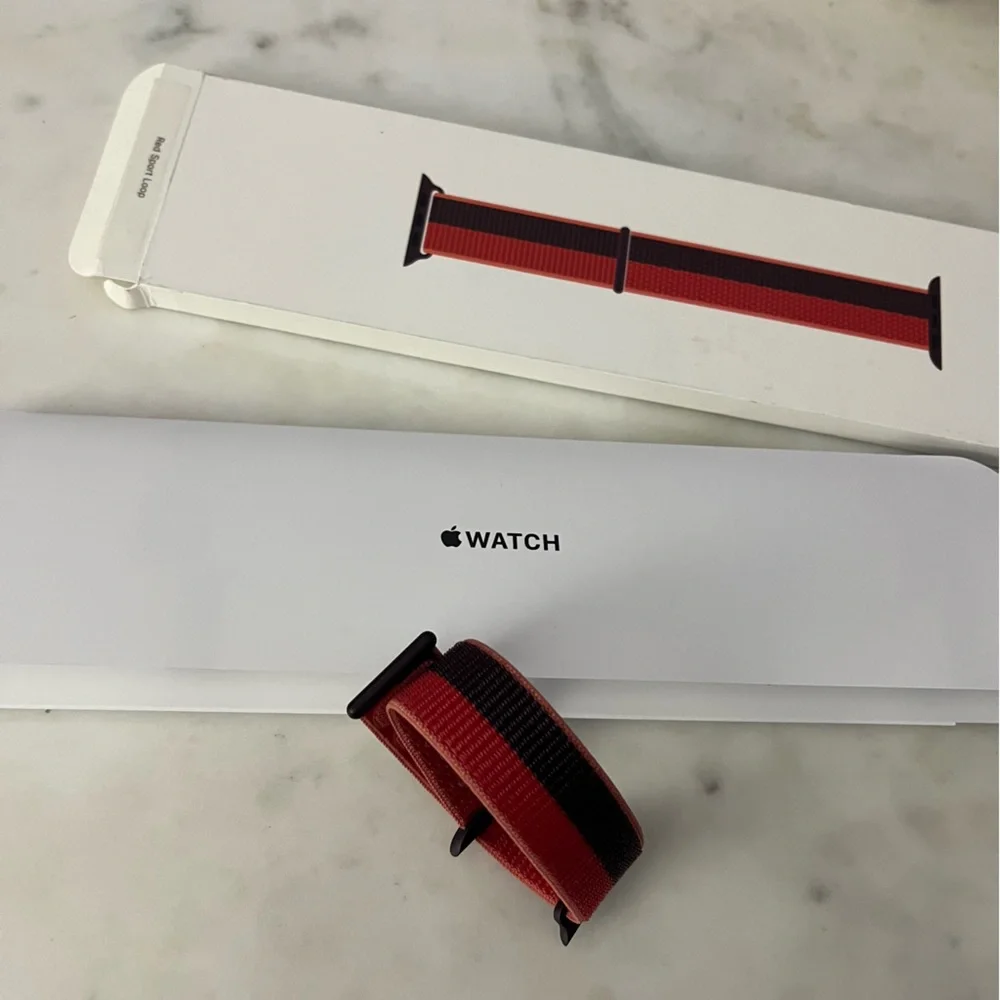 💕 Like 🆕 Apple 41mm Watch Series 7 Product Red Sport Loop band